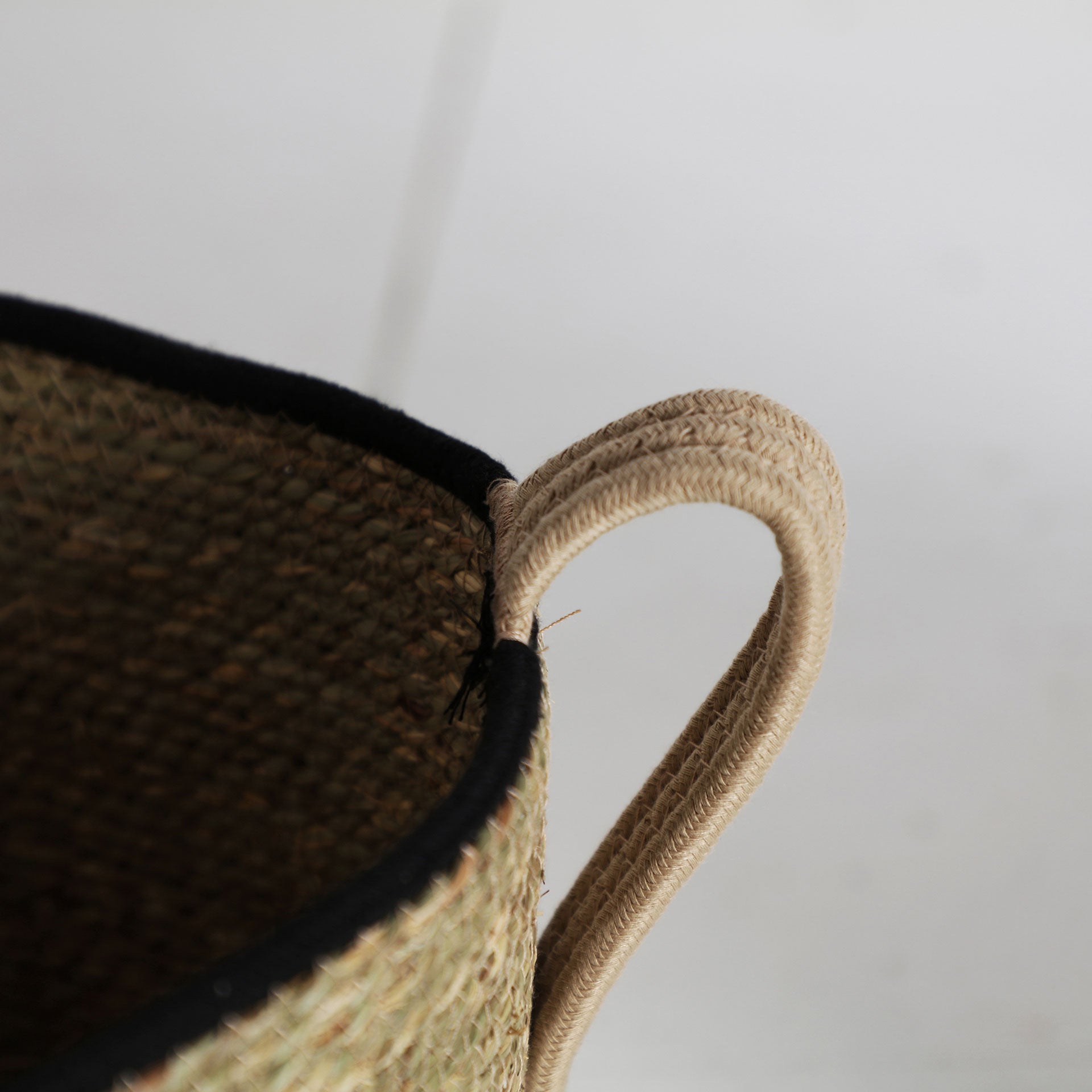 The Wica Clothes Basket (Set of 2) — boho-modern planter in woven natural fibre from Laiyahome