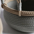 The Cleo Clothes Basket (Set of 2) — vintage-modern basket in natural cotton from Laiyahome
