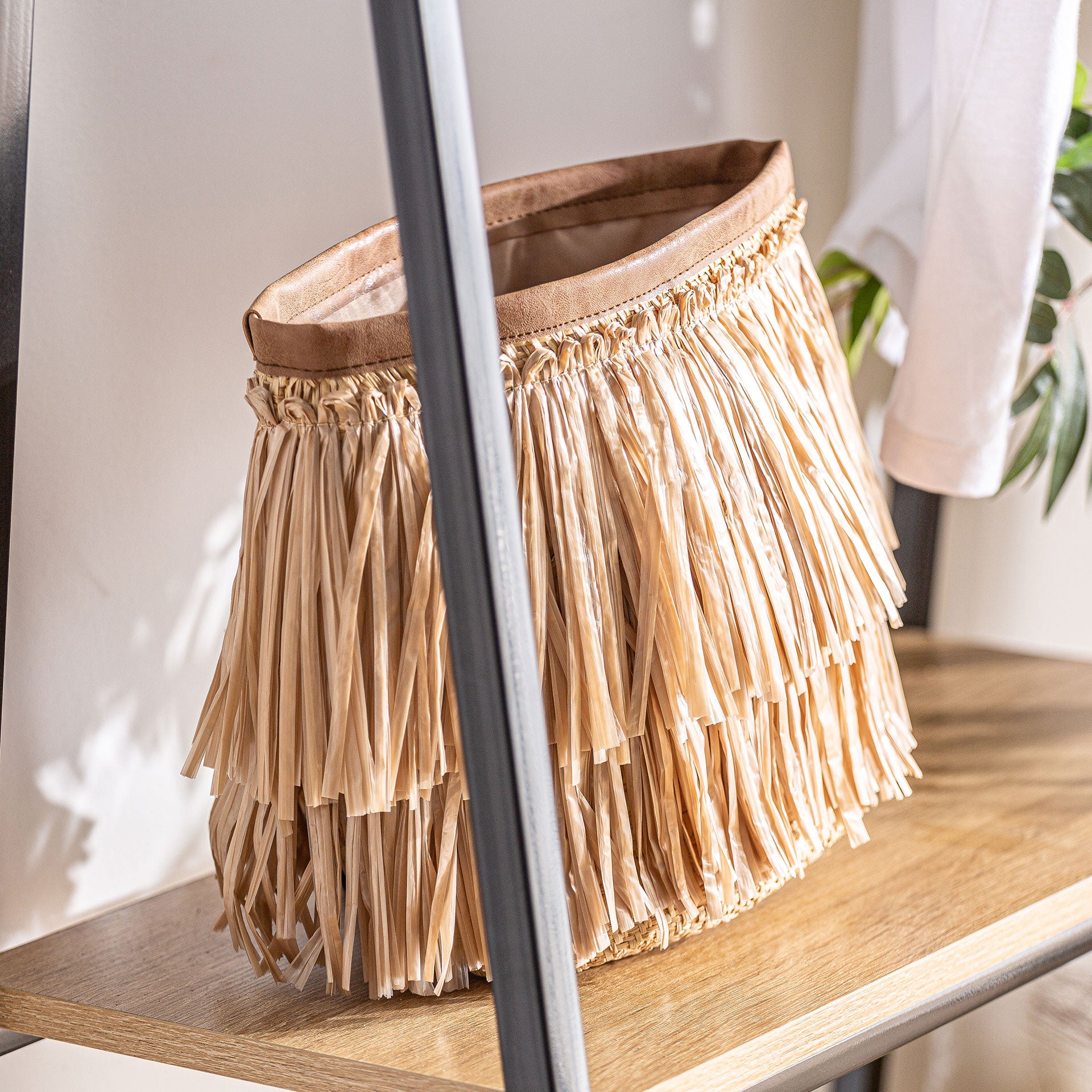The Bhuv Bag — boho-modern basket in woven natural fibre from Laiyahome