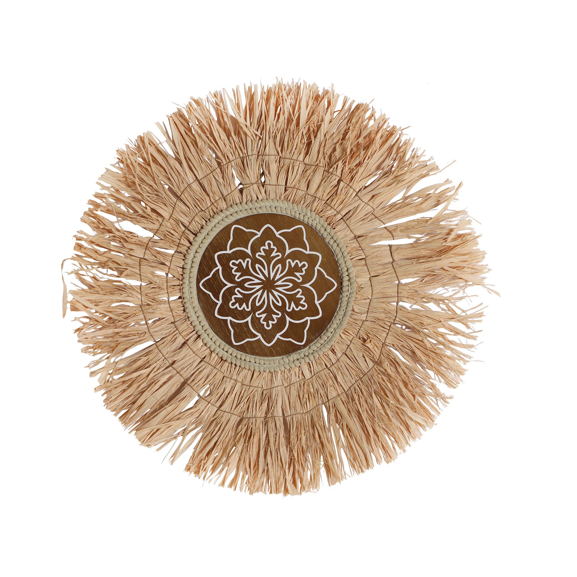 The Kasses Wall Art — boho-modern wall textile in woven natural fibre from Laiyahome