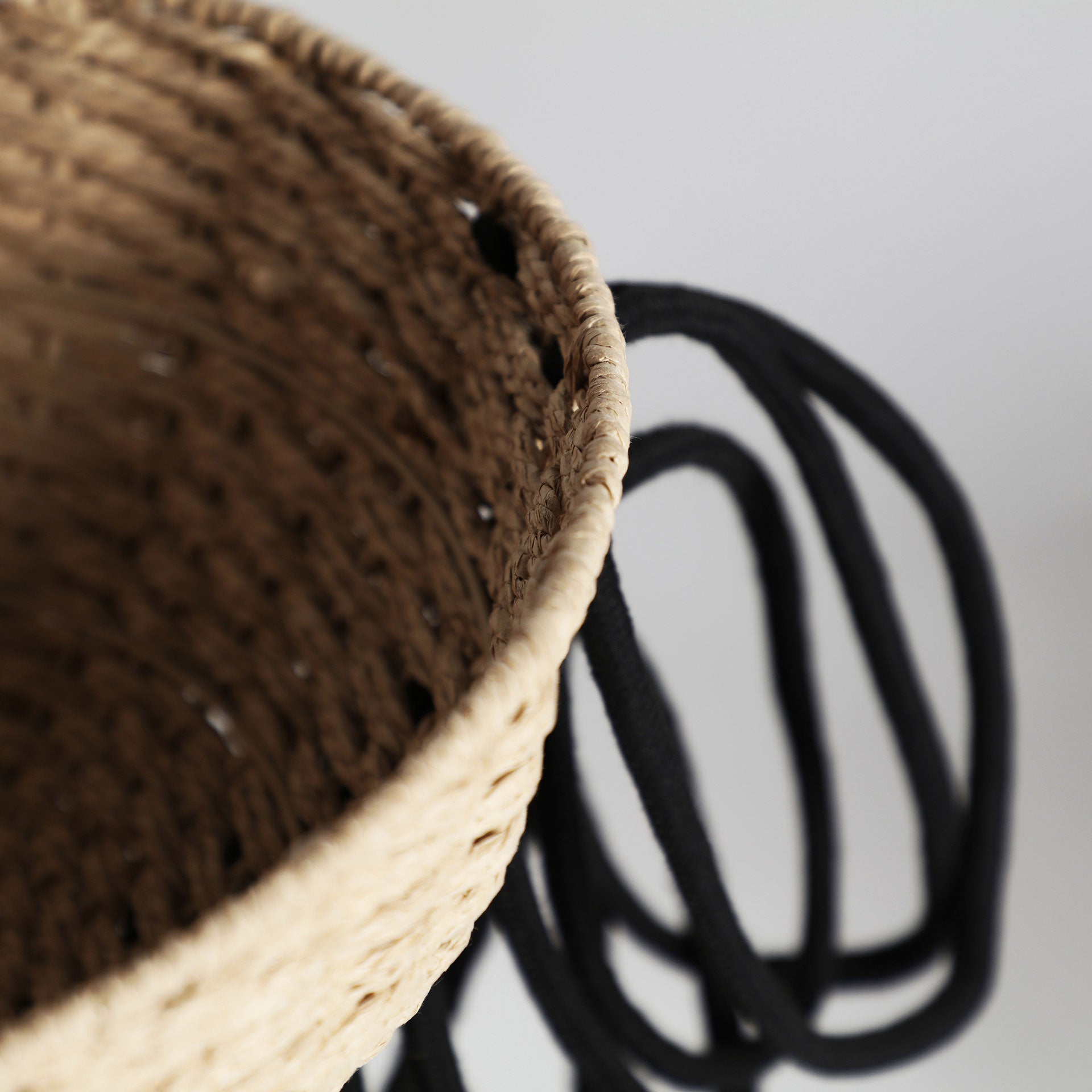 The Wica Clothes Basket (Set of 2) — boho-modern basket in woven natural fibre from Laiyahome