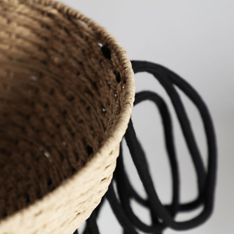 The Wica Clothes Basket (Set of 2) — boho-modern basket in woven natural fibre from Laiyahome