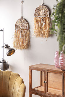 The Kasses Wall Art — boho-modern wall textile in woven natural fibre from Laiyahome