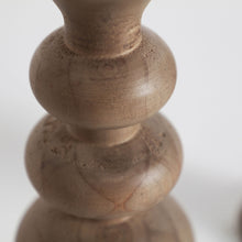 The Fellih Candle Holder — colonial-modern candle holder in pine wood from Laiyahome