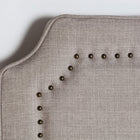 The Sousel Headboard — colonial-modern headboard in natural linen from Laiyahome