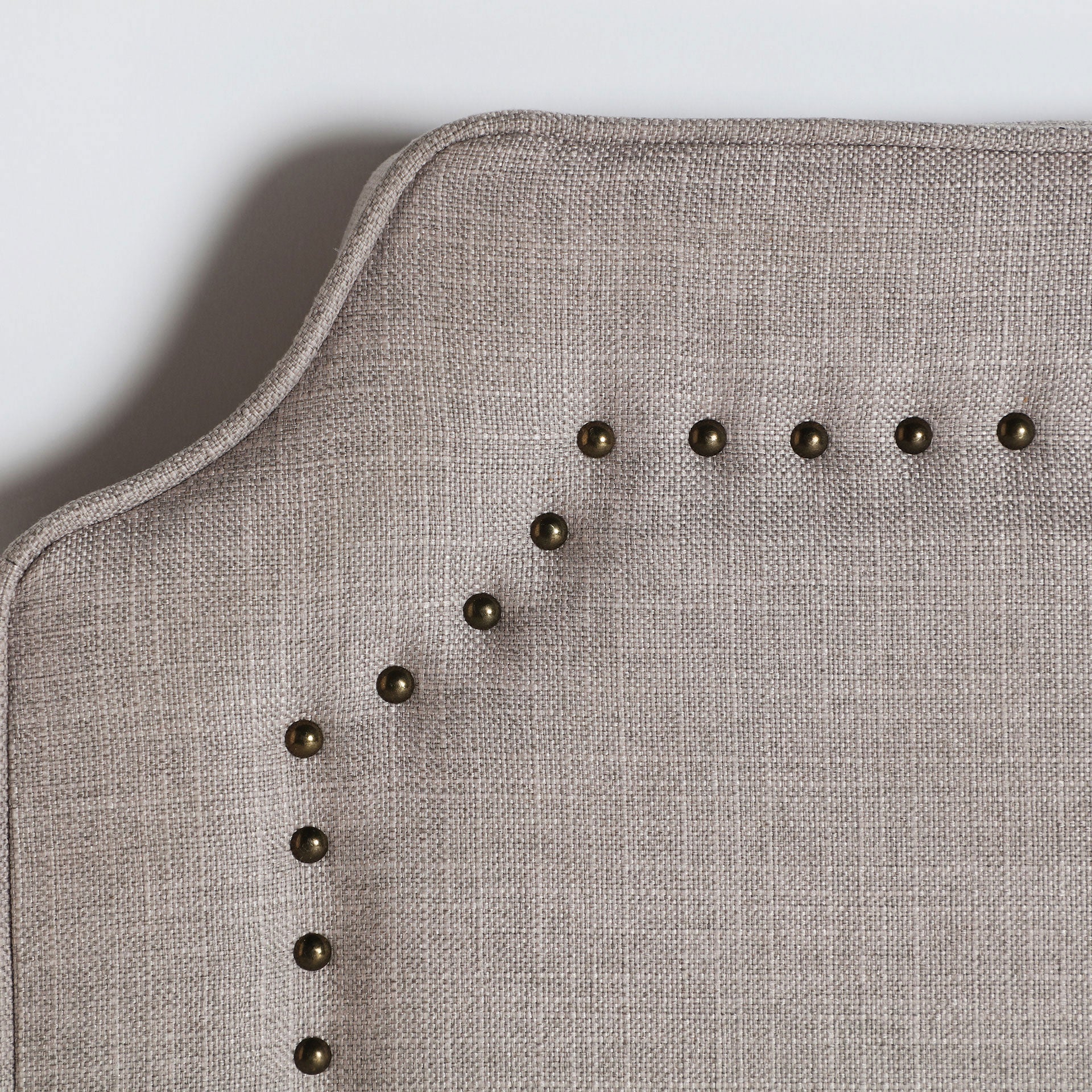 The Sousel Headboard — colonial-modern headboard in natural linen from Laiyahome