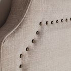 The Sousel Headboard — colonial-modern headboard in natural linen from Laiyahome