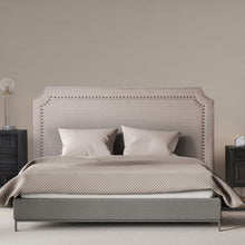 The Sousel Headboard — colonial-modern headboard in natural linen from Laiyahome