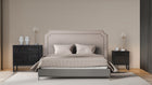 The Sousel Headboard — colonial-modern headboard in natural linen from Laiyahome