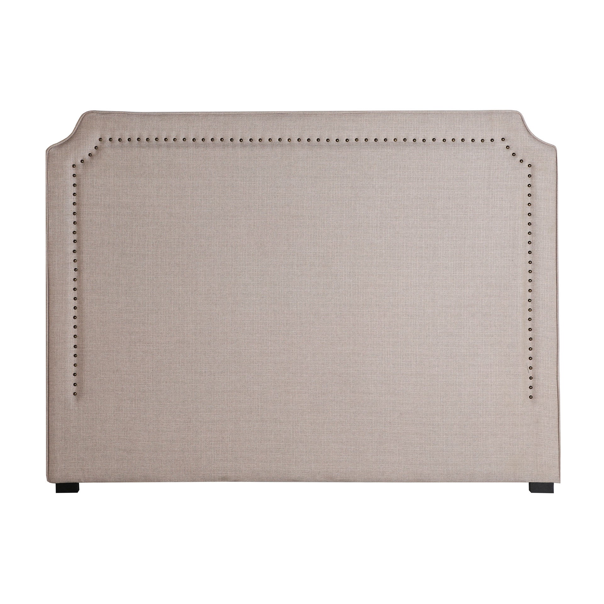 The Sousel Headboard — colonial-modern headboard in natural linen from Laiyahome
