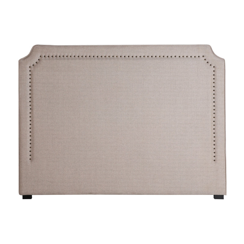 The Sousel Headboard — colonial-modern headboard in natural linen from Laiyahome