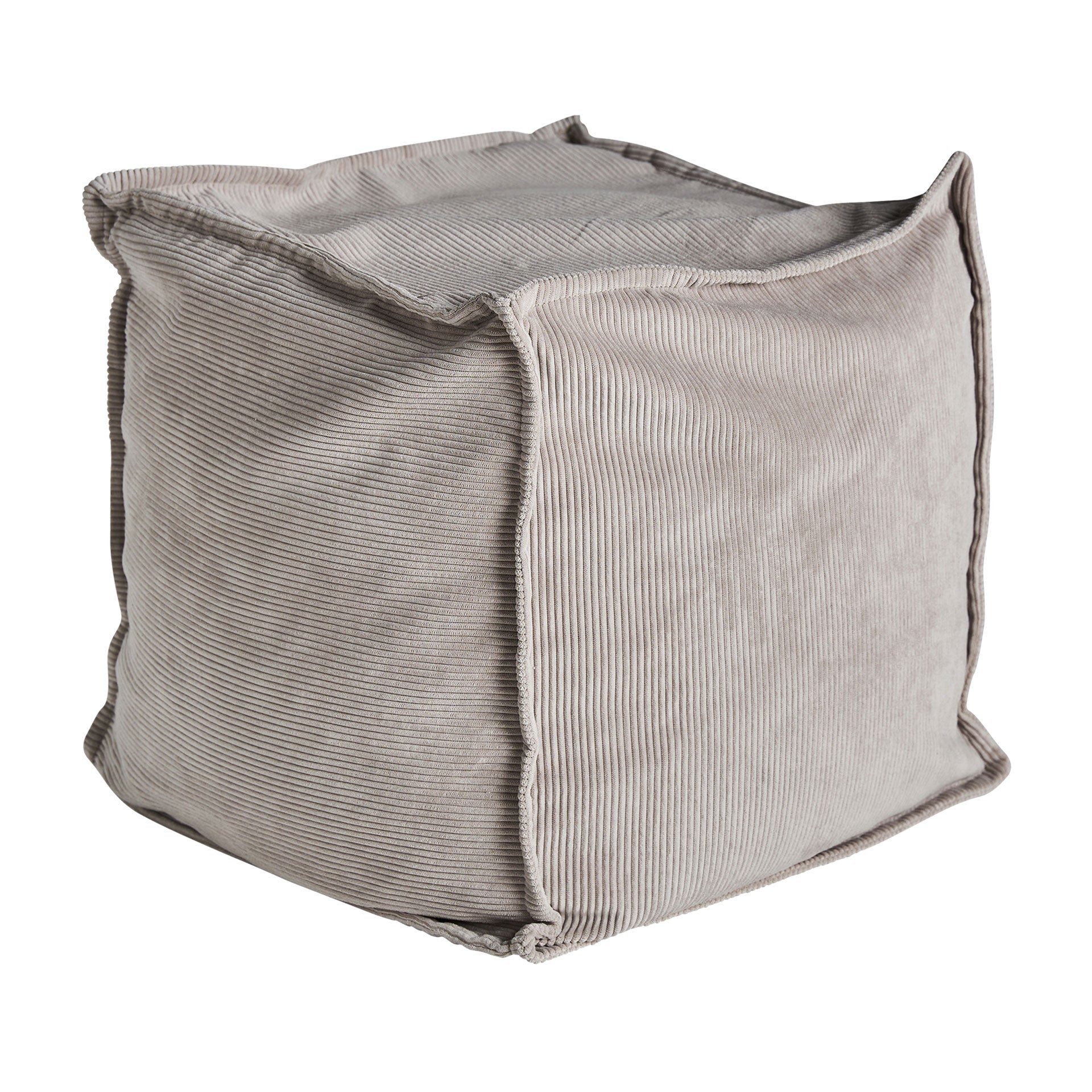 The Seia Footrest — vintage-modern pouffe in corduroy from Laiyahome
