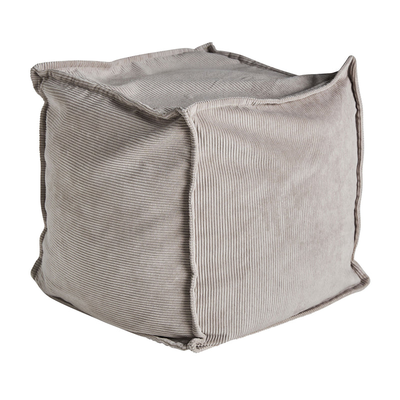 The Seia Footrest — vintage-modern pouffe in corduroy from Laiyahome