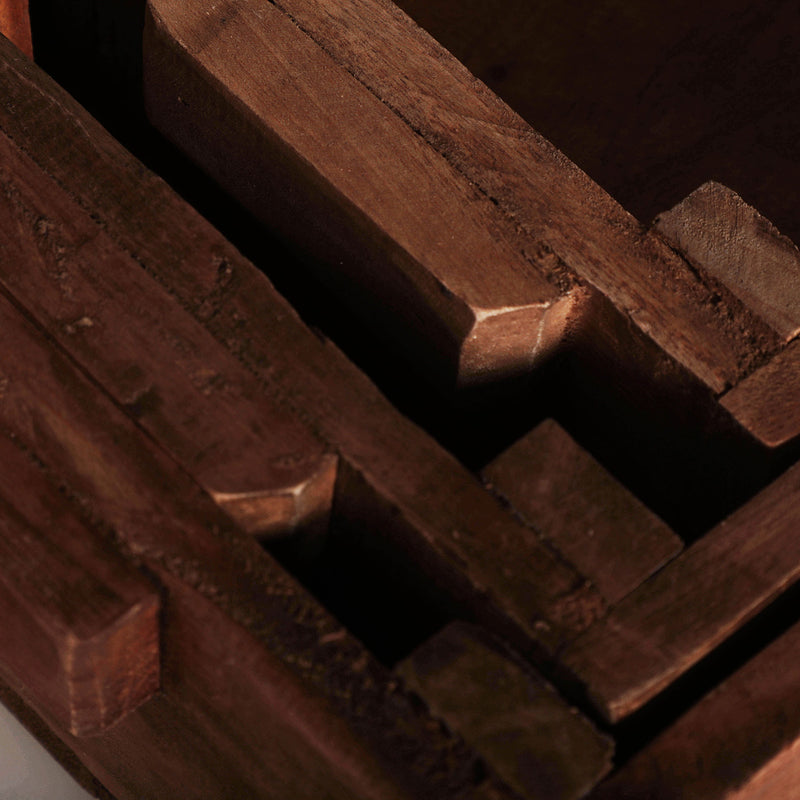 The Akviran Box (Set of 3) — global-modern decorative box in mahogany wood from Laiyahome