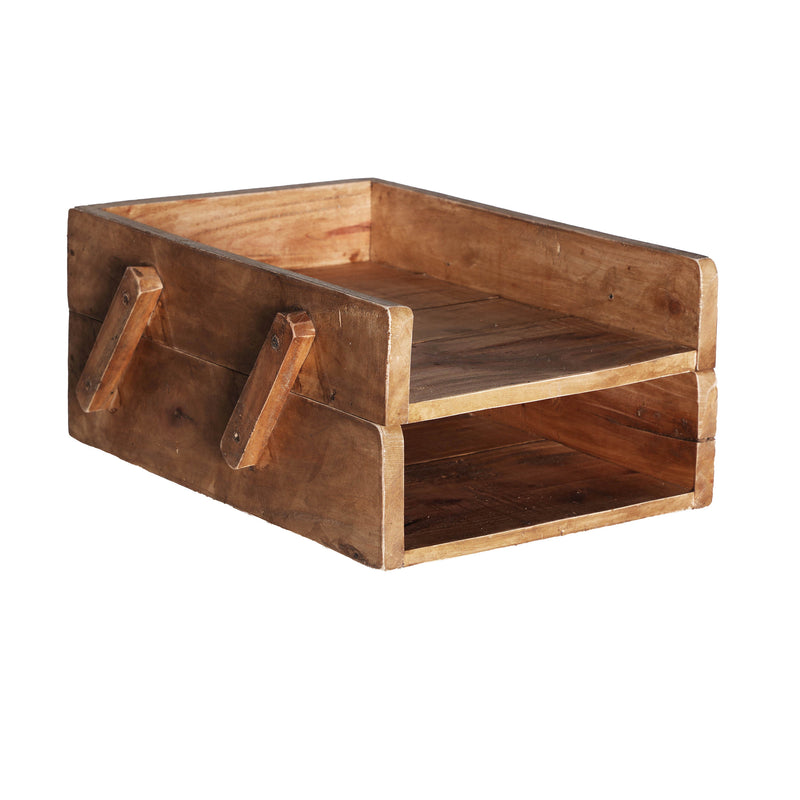 The Akviran Box — global-modern decorative box in mahogany wood from Laiyahome