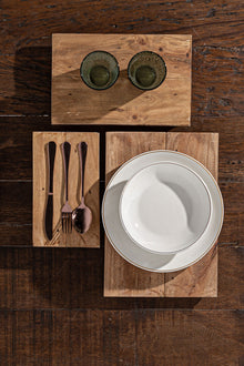The Akviran Cutting Board (Set of 3) — global-modern kitchen object in mahogany wood from Laiyahome