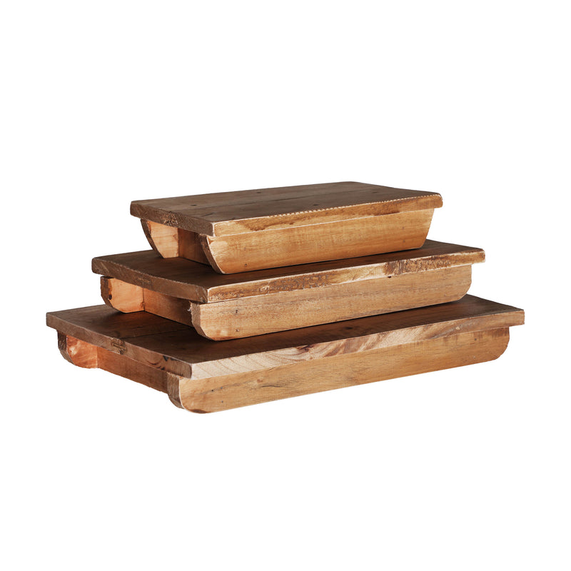 The Akviran Cutting Board (Set of 3) — global-modern kitchen object in mahogany wood from Laiyahome