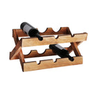 The Akviran Wine-rack — global-modern kitchen object in mahogany wood from Laiyahome