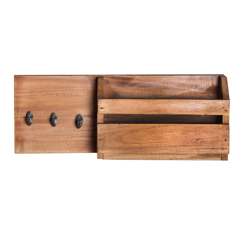 The Akviran Empty Pockets — global-modern decorative box in mahogany wood from Laiyahome