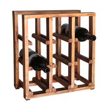 The Akviran Wine-rack — global-modern kitchen object in mahogany wood from Laiyahome