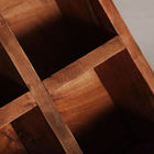 The Bandeja Akviran Plant Pot — global-modern planter in mahogany wood from Laiyahome