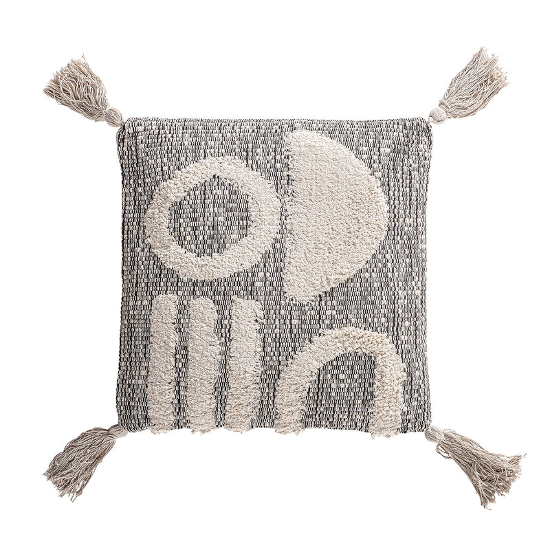 The Anya Cushion — vintage-modern cushion in natural cotton from Laiyahome