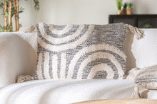 The Anya Cushion — vintage-modern cushion in natural cotton from Laiyahome