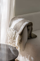 The Dunia Plaid — vintage throw in acrylic from Laiyahome