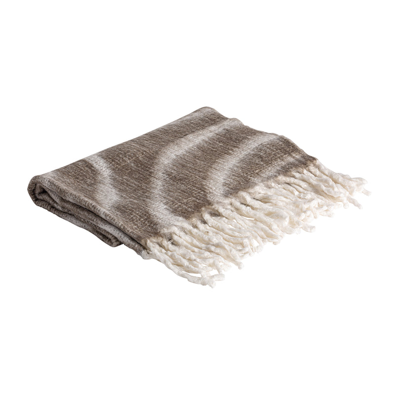 The Dunia Plaid — vintage throw in acrylic from Laiyahome