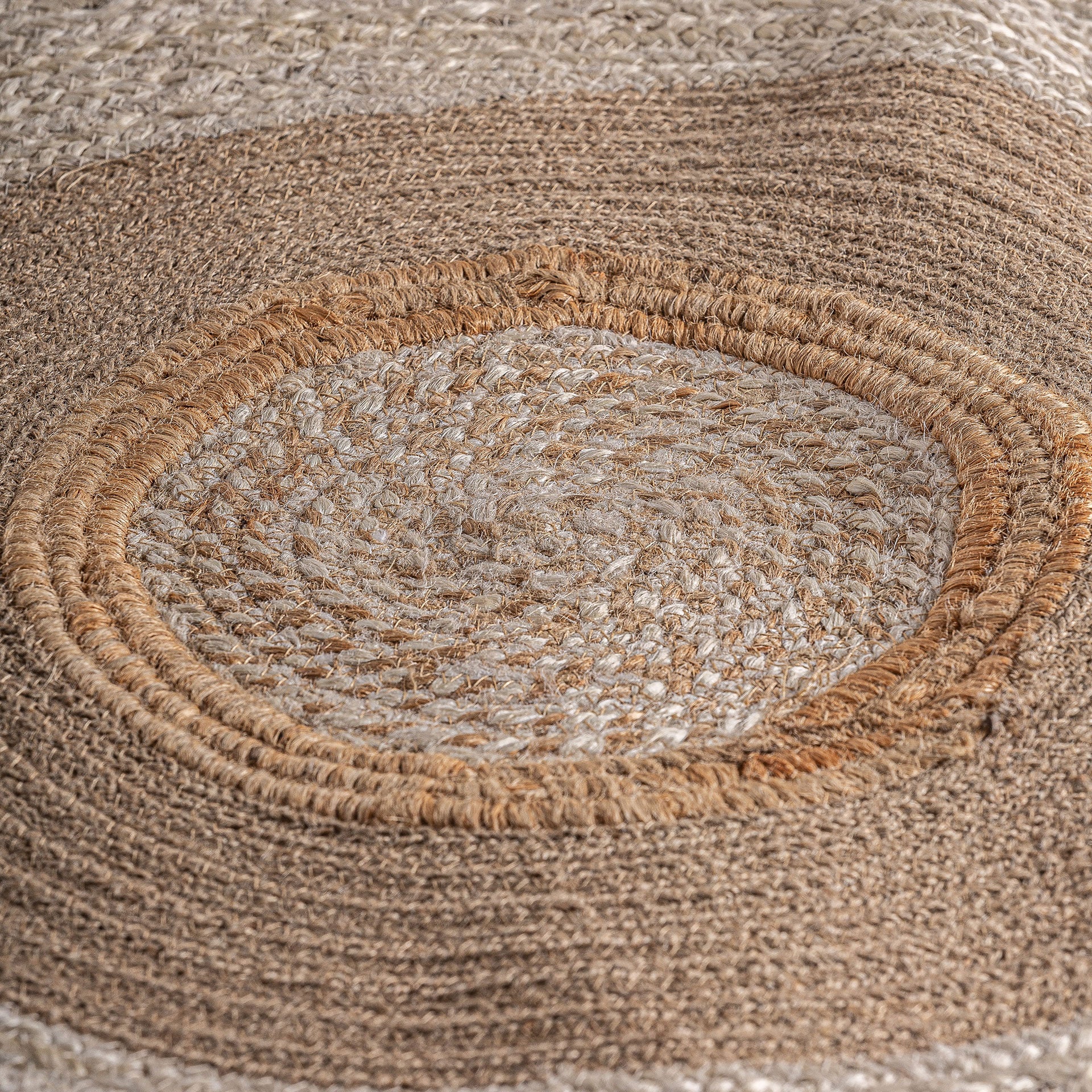 The Ela Carpet — boho-modern rug in natural jute from Laiyahome