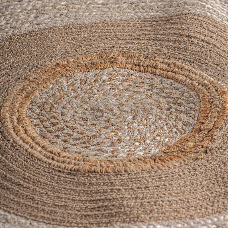 The Ela Carpet — boho-modern rug in natural jute from Laiyahome