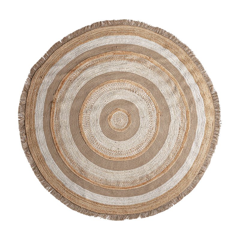 The Ela Carpet — boho-modern rug in natural jute from Laiyahome