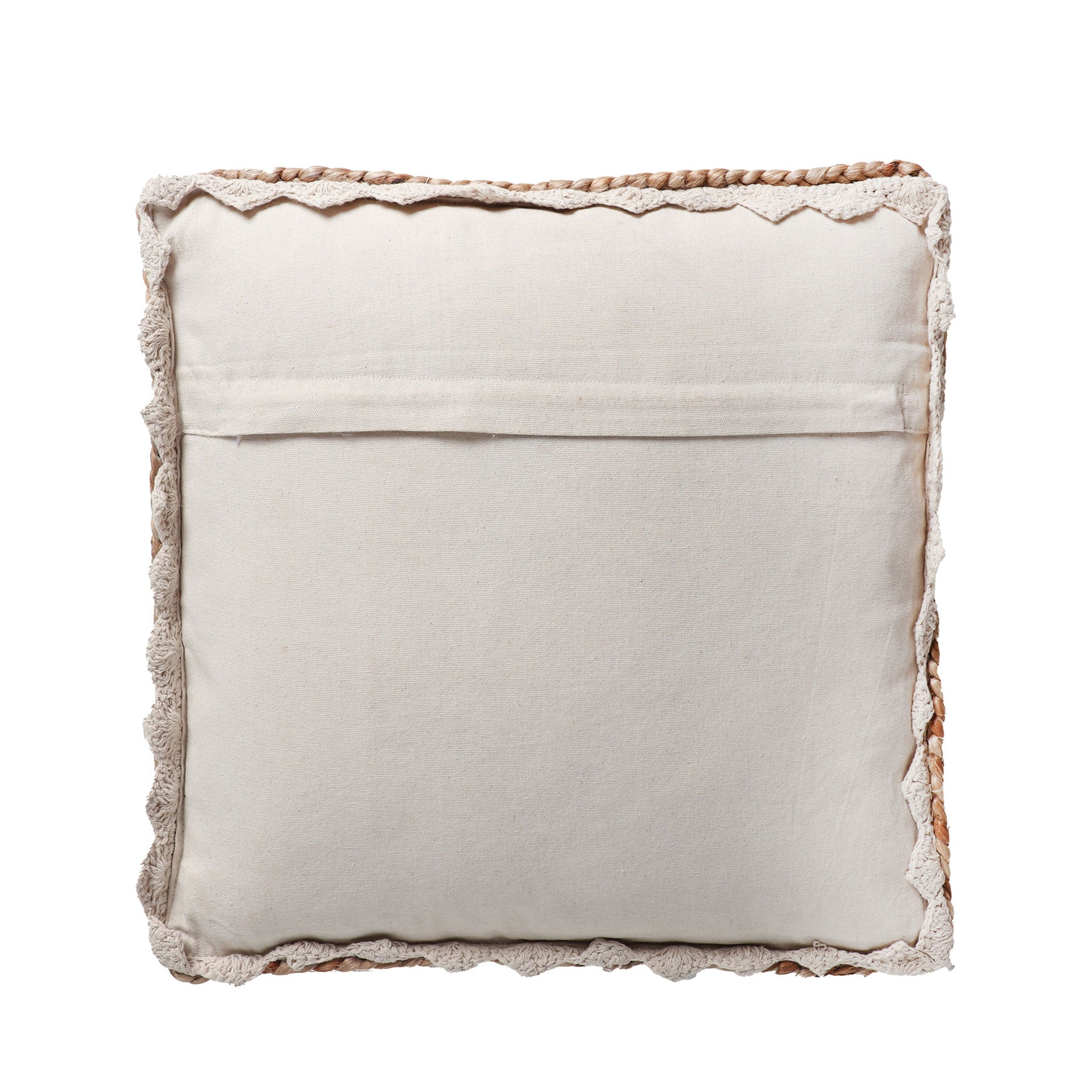 The Thiesi Cushion — boho-modern cushion in natural jute from Laiyahome