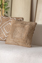 The Thiesi Cushion — boho-modern cushion in natural jute from Laiyahome