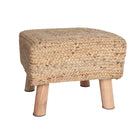 The Thiesi Footrest — boho-modern pouffe in natural jute from Laiyahome