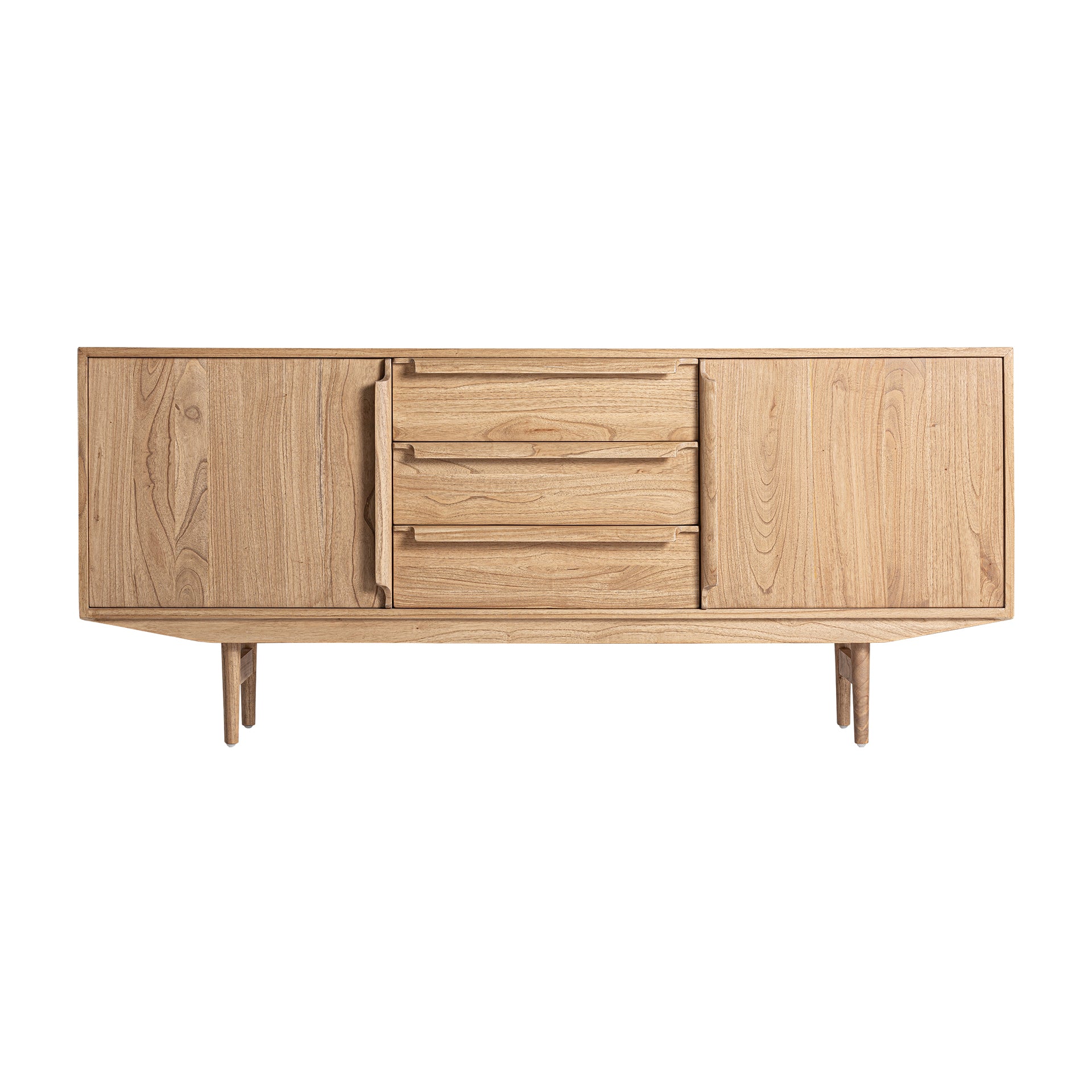 The Nyry Sideboard — Scandinavian sideboard in solid mindi wood from Laiyahome