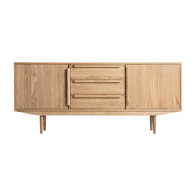 The Nyry Sideboard — Scandinavian sideboard in solid mindi wood from Laiyahome