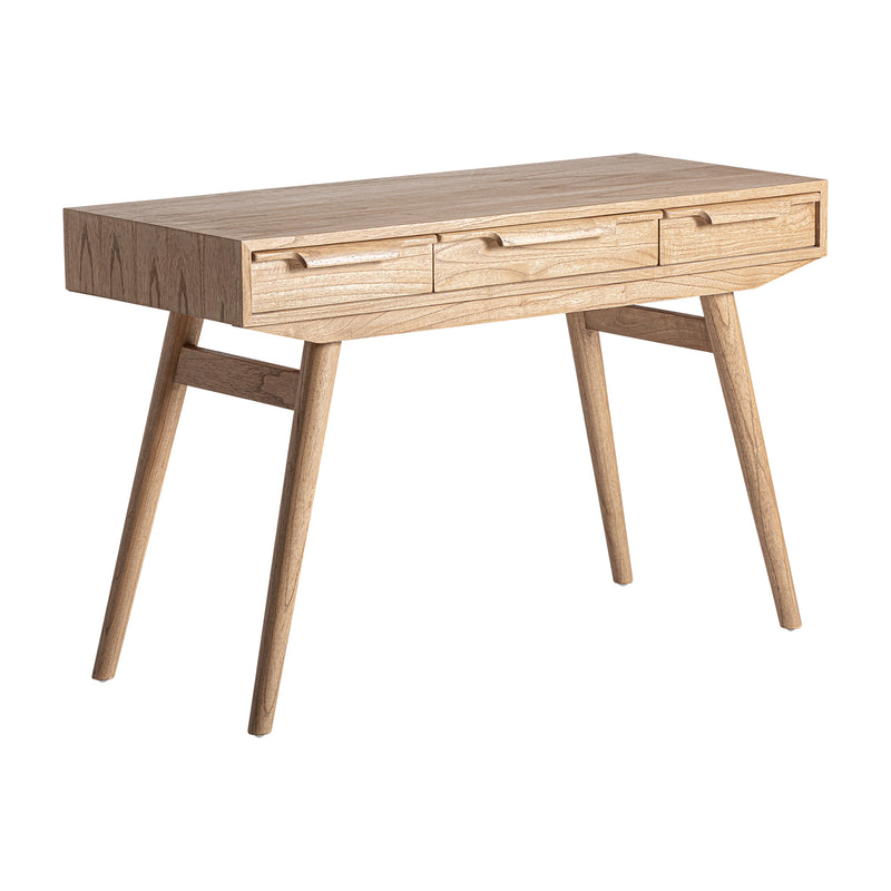 The Nyry Desk — Scandinavian desk in solid mindi wood from Laiyahome