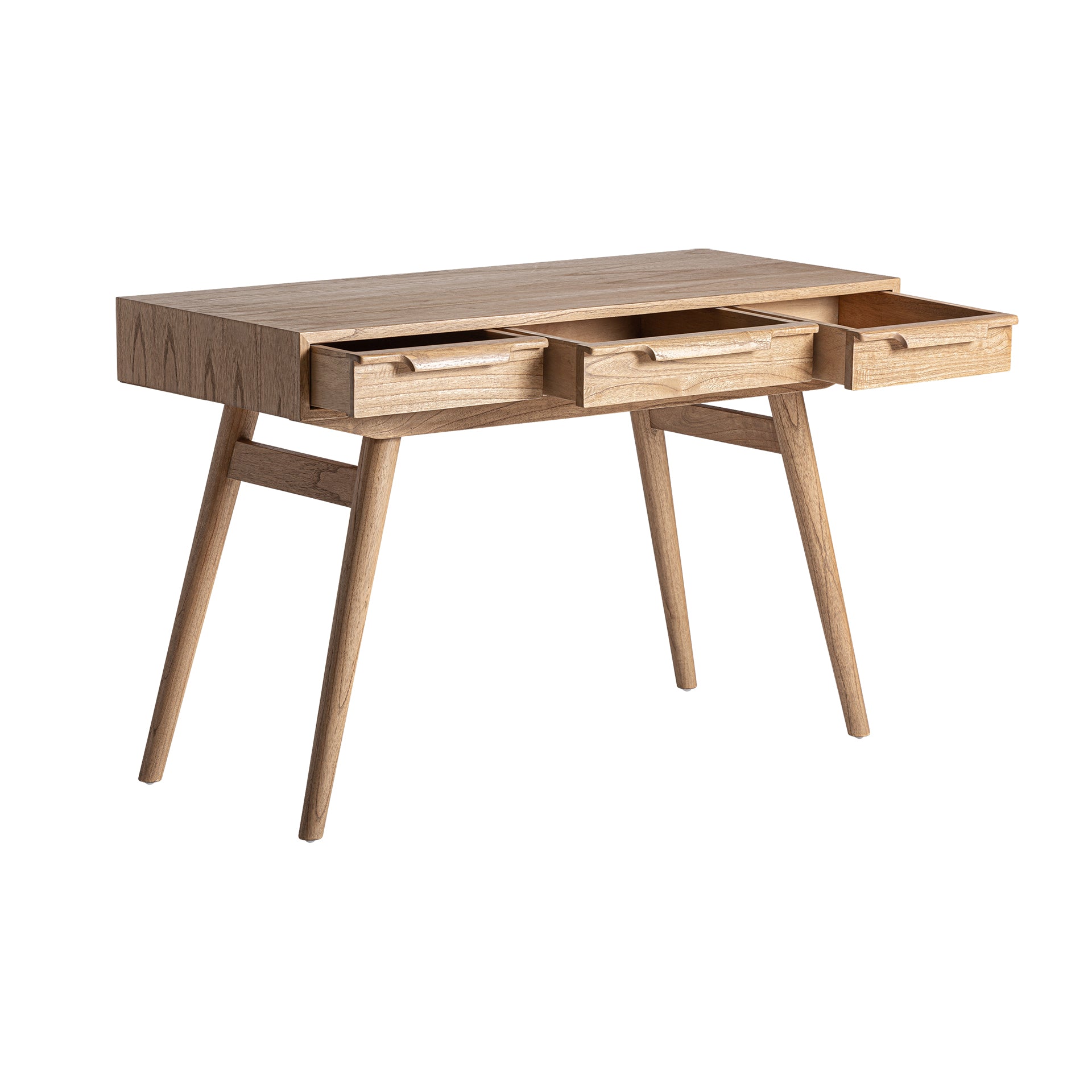 The Nyry Desk — Scandinavian desk in solid mindi wood from Laiyahome