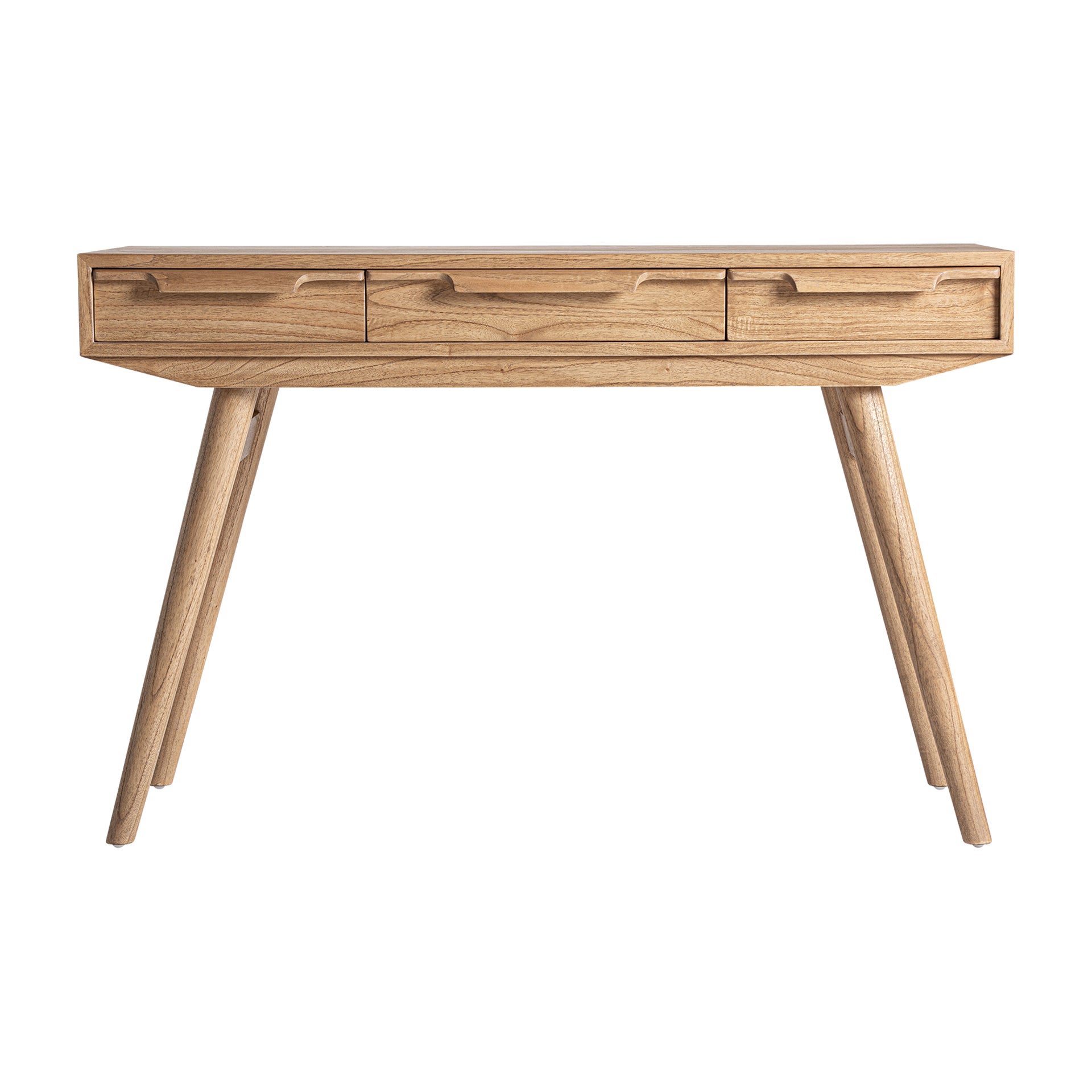 The Nyry Desk — Scandinavian desk in solid mindi wood from Laiyahome