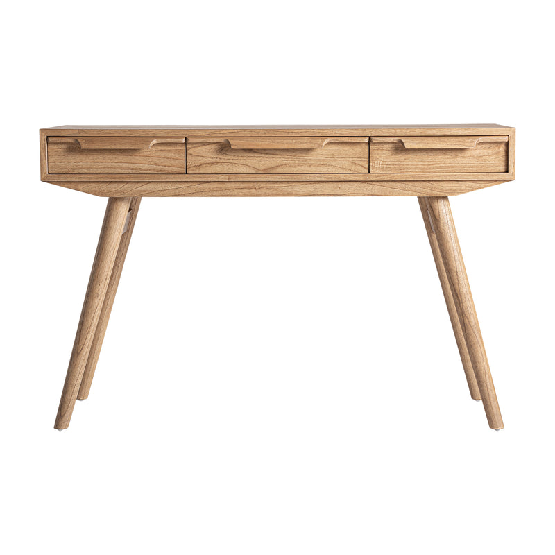 The Nyry Desk — Scandinavian desk in solid mindi wood from Laiyahome