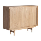 The Nyry Sideboard — Scandinavian sideboard in solid mindi wood from Laiyahome