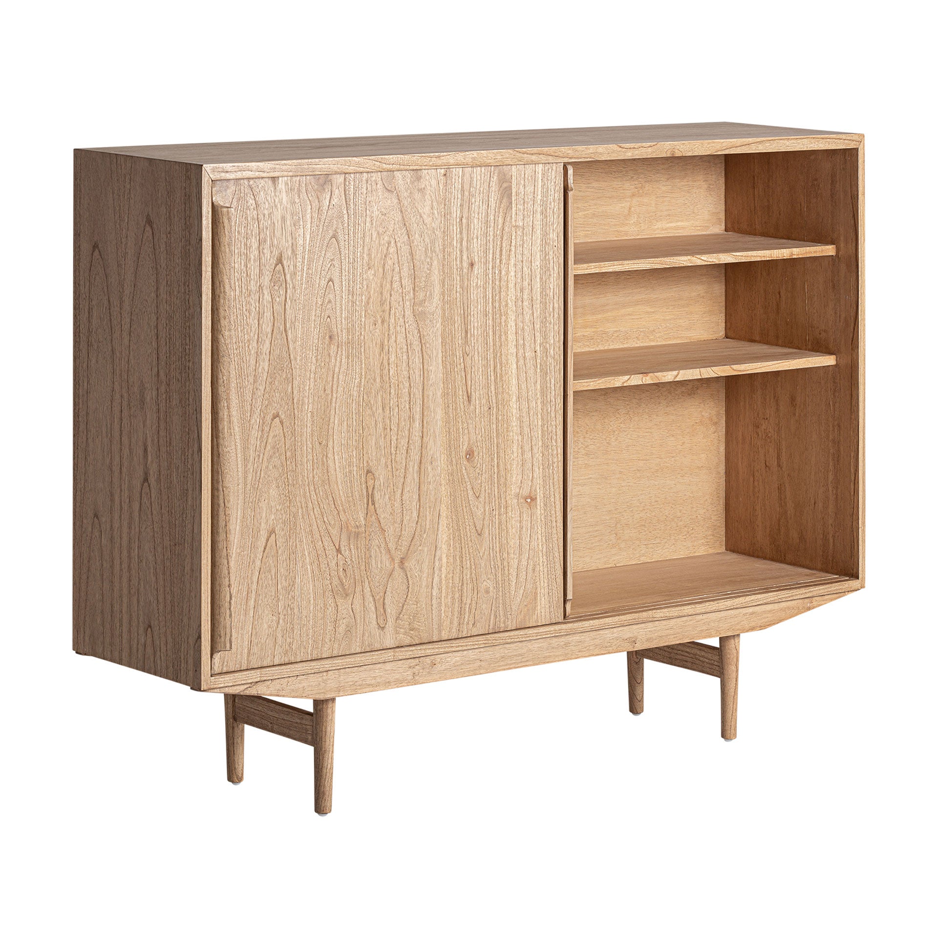 The Nyry Sideboard — Scandinavian sideboard in solid mindi wood from Laiyahome