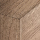 The Nyry Tv Stand — Scandinavian media console in solid mindi wood from Laiyahome