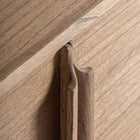 The Nyry Tv Stand — Scandinavian media console in solid mindi wood from Laiyahome