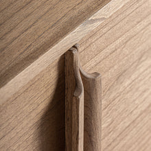 The Nyry Tv Stand — Scandinavian media console in solid mindi wood from Laiyahome