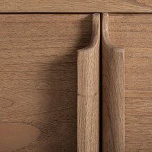 The Nyry Tv Stand — Scandinavian media console in solid mindi wood from Laiyahome