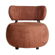 BOUCLÉ VALENCE ARMCHAIR in a modern interior setting