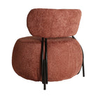 BOUCLÉ VALENCE ARMCHAIR in a modern interior setting