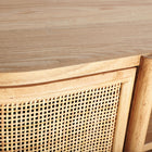The Ikla Tv Stand — Scandinavian media console in engineered wood with veneer finish from Laiyahome